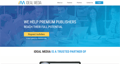 Desktop Screenshot of idealmedia.com